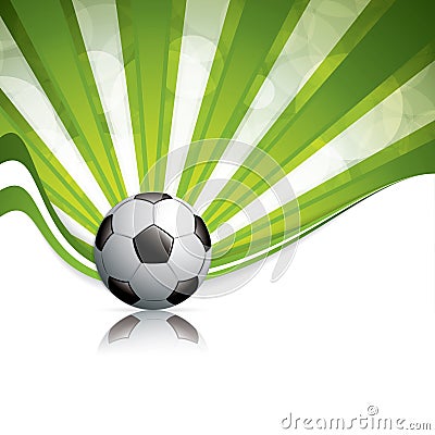 Soccer ball background Vector Illustration