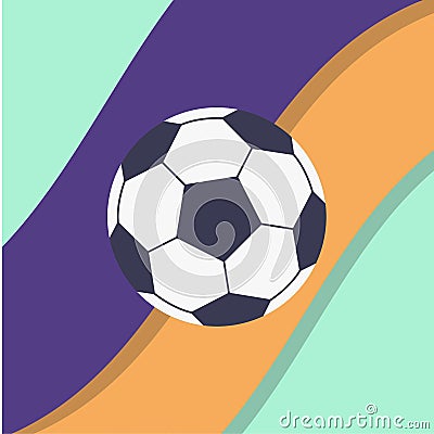 Soccer ball icon. football 2022. Vector Illustration