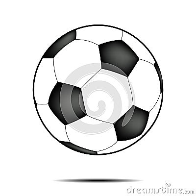 Soccer ball icon Vector Illustration