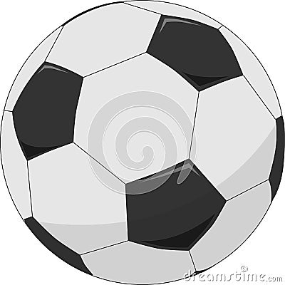 Soccer Ball Illustration Vector Illustration