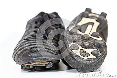 Soccer Boots Stock Photo