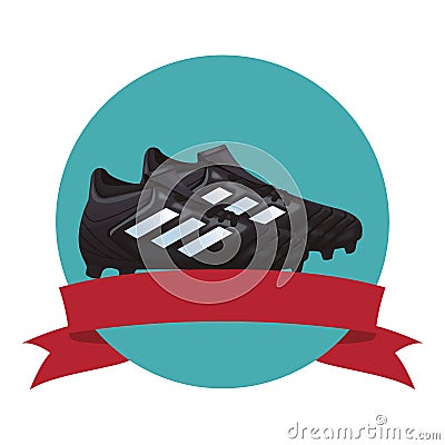 Soccer boots icon Vector Illustration