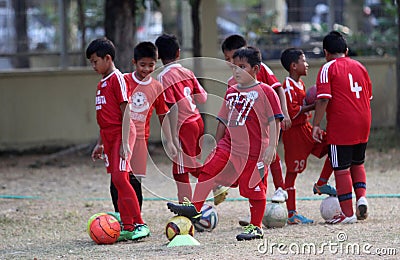 Soccer Editorial Stock Photo