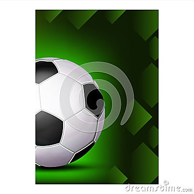 Soccer Football Sport Season Game Poster Vector Vector Illustration