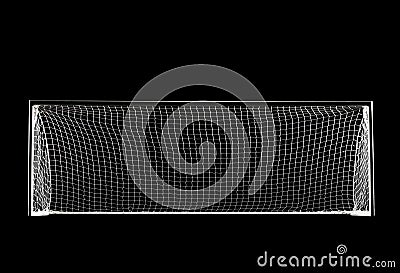 Soccer Goal Football Goal Stock Photo