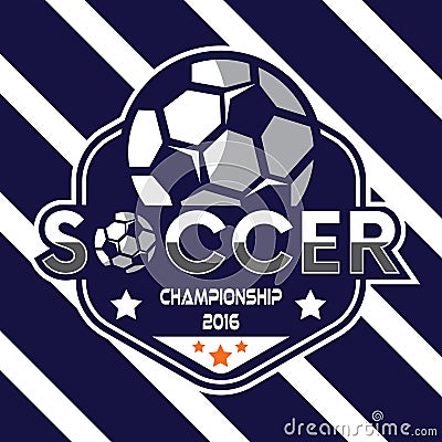Soccer logo, America logo Vector Illustration