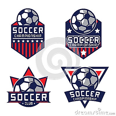 Soccer logo, America logo Vector Illustration