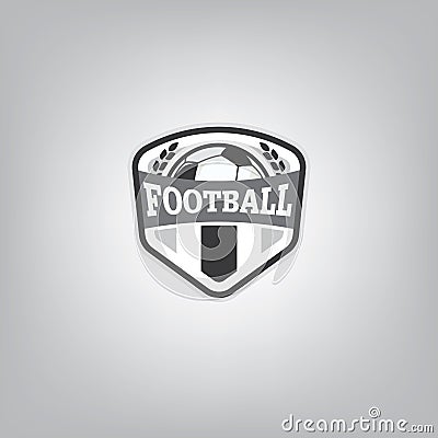 Soccer Logo Design Template , Football badge team identity. Vector Illustration