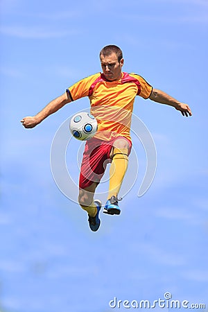 Soccer player Stock Photo