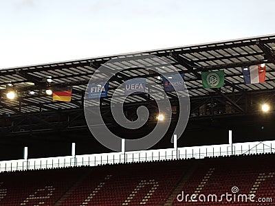 Soccer Stadium Editorial Stock Photo