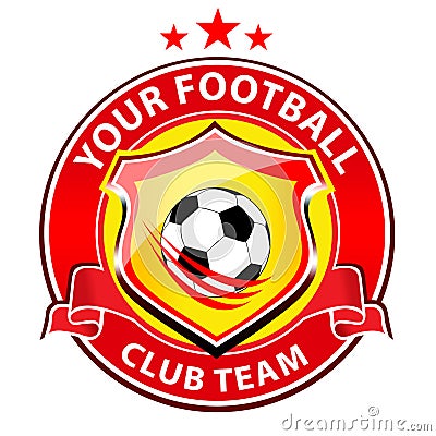 Soccer Team Logo Stock Photo