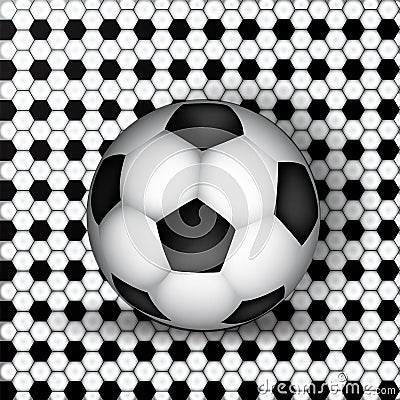 Soccer theme Vector Illustration