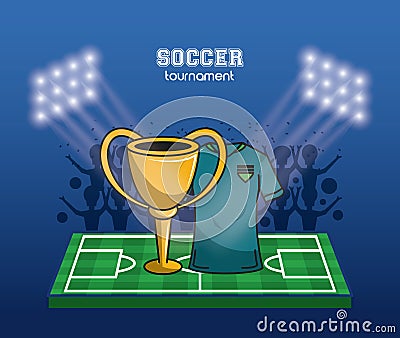 Soccer world cup Vector Illustration