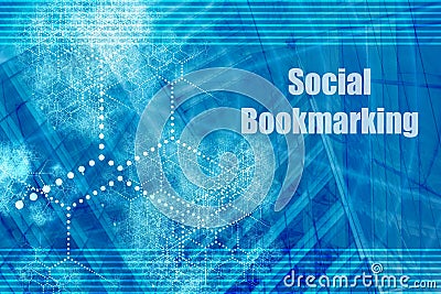 Social Bookmarking Stock Photo