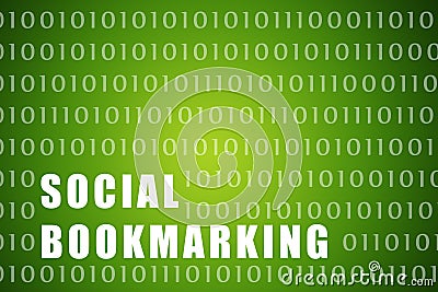 Social Bookmarking Stock Photo