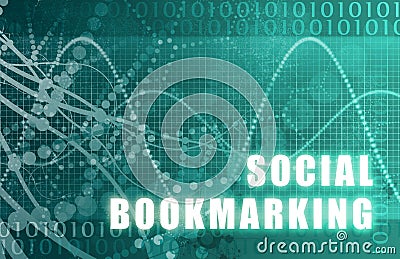 Social Bookmarking Stock Photo