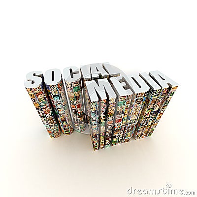 Social Media Stock Photo