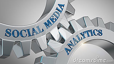 Social media analytics concept Stock Photo