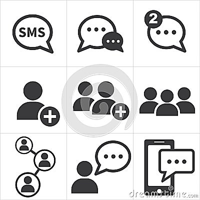 Social media icon Vector Illustration