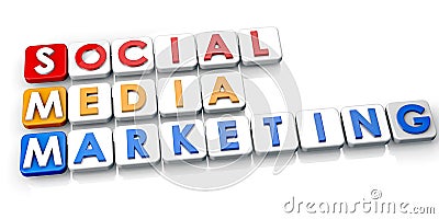 Social Media Marketing Stock Photo