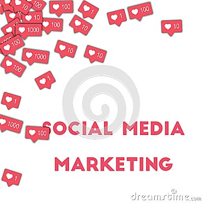 Social media marketing. Vector Illustration