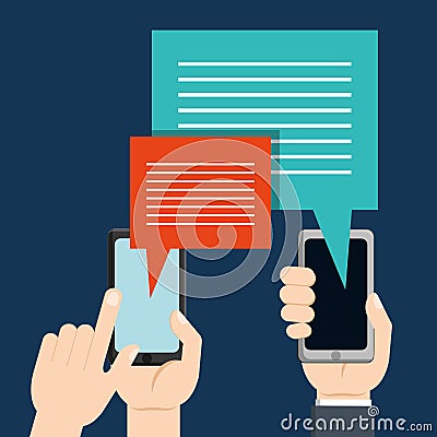 Social network vector design Vector Illustration