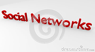 Social Networks Stock Photo