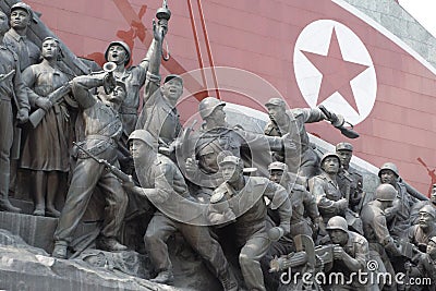 Socialist Revolution Monument Stock Photo