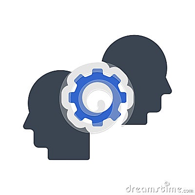 Socialization connection icon Vector Illustration