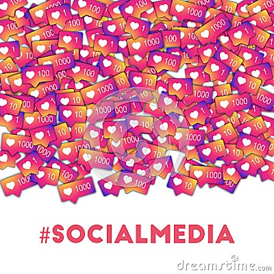 socialmedia. Vector Illustration