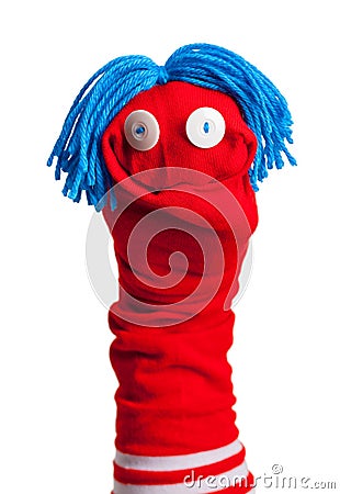 Sock Puppet Stock Photo