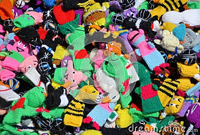 Sock puppets Stock Photo