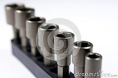 Socket set Stock Photo