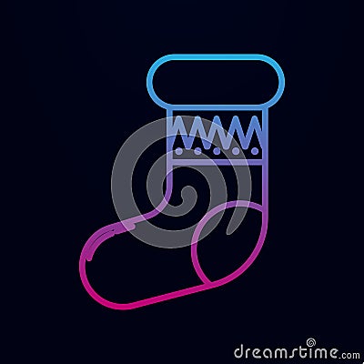 Sockss line nolan icon. Simple thin line, outline vector of web icons for ui and ux, website or mobile application Stock Photo