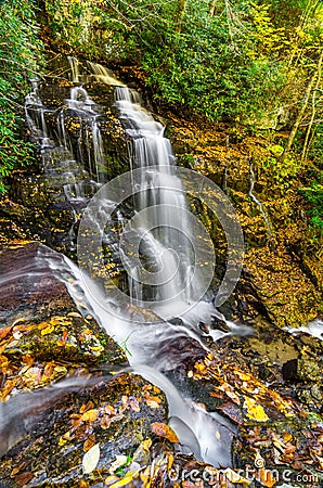 Soco falls, North Carolina Stock Photo