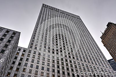 Socony-Mobil Oil Company Building, New York Stock Photo