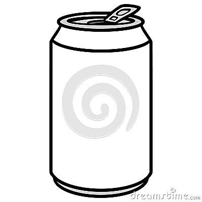 Soda Can Illustration Vector Illustration