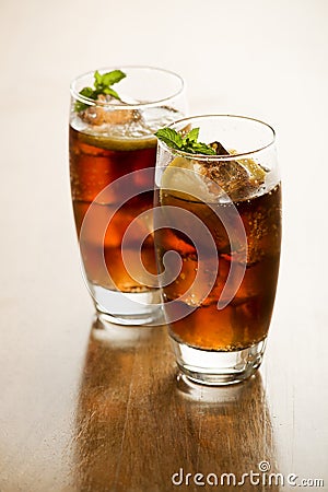 Soda or cola Stock Photo