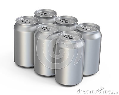 Soda drinks cans Stock Photo