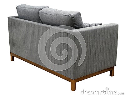 Sofa isolated on white background. Including clipping path Stock Photo