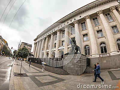 The Sofia Court House, literally Palace of Justice, Bulgaria Editorial Stock Photo