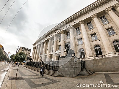 The Sofia Court House, literally Palace of Justice, Bulgaria Editorial Stock Photo