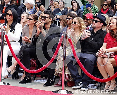 Sofia Richie, Miles Richie, Nicole Richie, Lisa Parigi and Benji Madden Editorial Stock Photo
