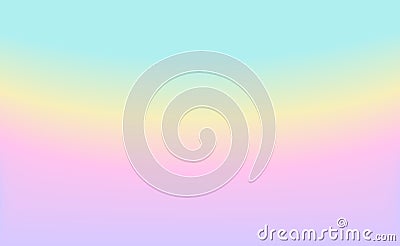 Soft Blurred background in spring pastel colors Vector Illustration