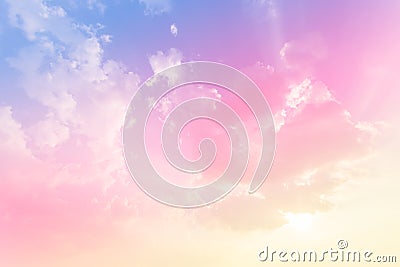 Soft cloud background Stock Photo