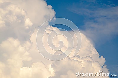 Soft cloud and sky Stock Photo