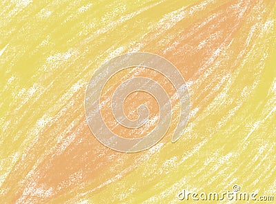 Soft-color vintage pastel abstract watercolor background with colored shades of yellow and brown Cartoon Illustration