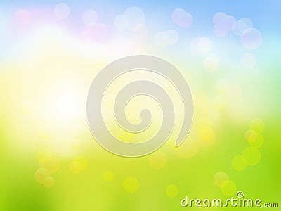 Soft colored abstract background Vector Illustration