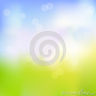 Soft colored abstract background Vector Illustration