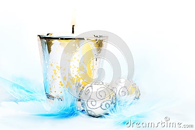 Soft and delicate Christmas. Stock Photo